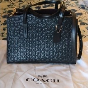 Authentic Coach 100% leather Charlie bag.